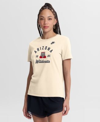 Женская футболка Nike с надписью Arizona Wildcats Legacy Team Name, натуральный цвет