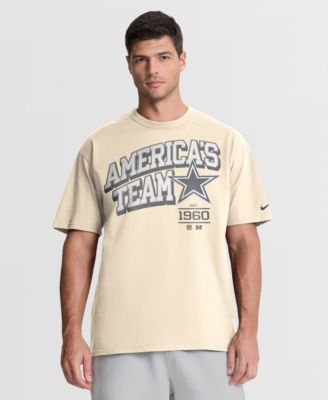 Мужская футболка Nike Natural Dallas Cowboys Vintage Mod Blown Away Max90