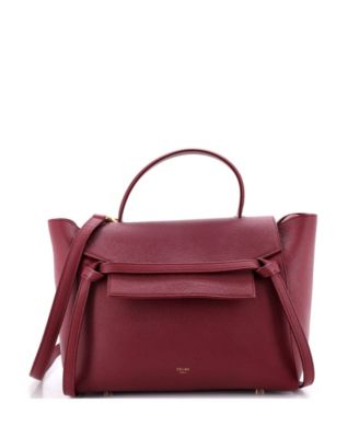 Маленькая сумка-ремень Pre-Owned Celine Mini Belt Bag из текстурированной кожи