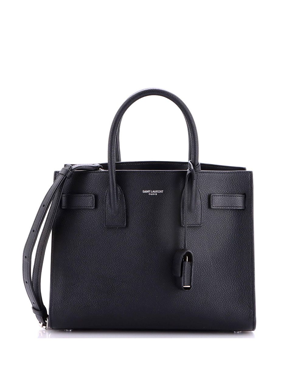 Pre-Owned Saint Laurent Baby Sac de Jour NM Bag Leather