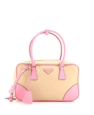 Pre-Owned Prada средняя сумка через плечо с двумя ручками Re-Edition 1978 из кожи Сафьяно