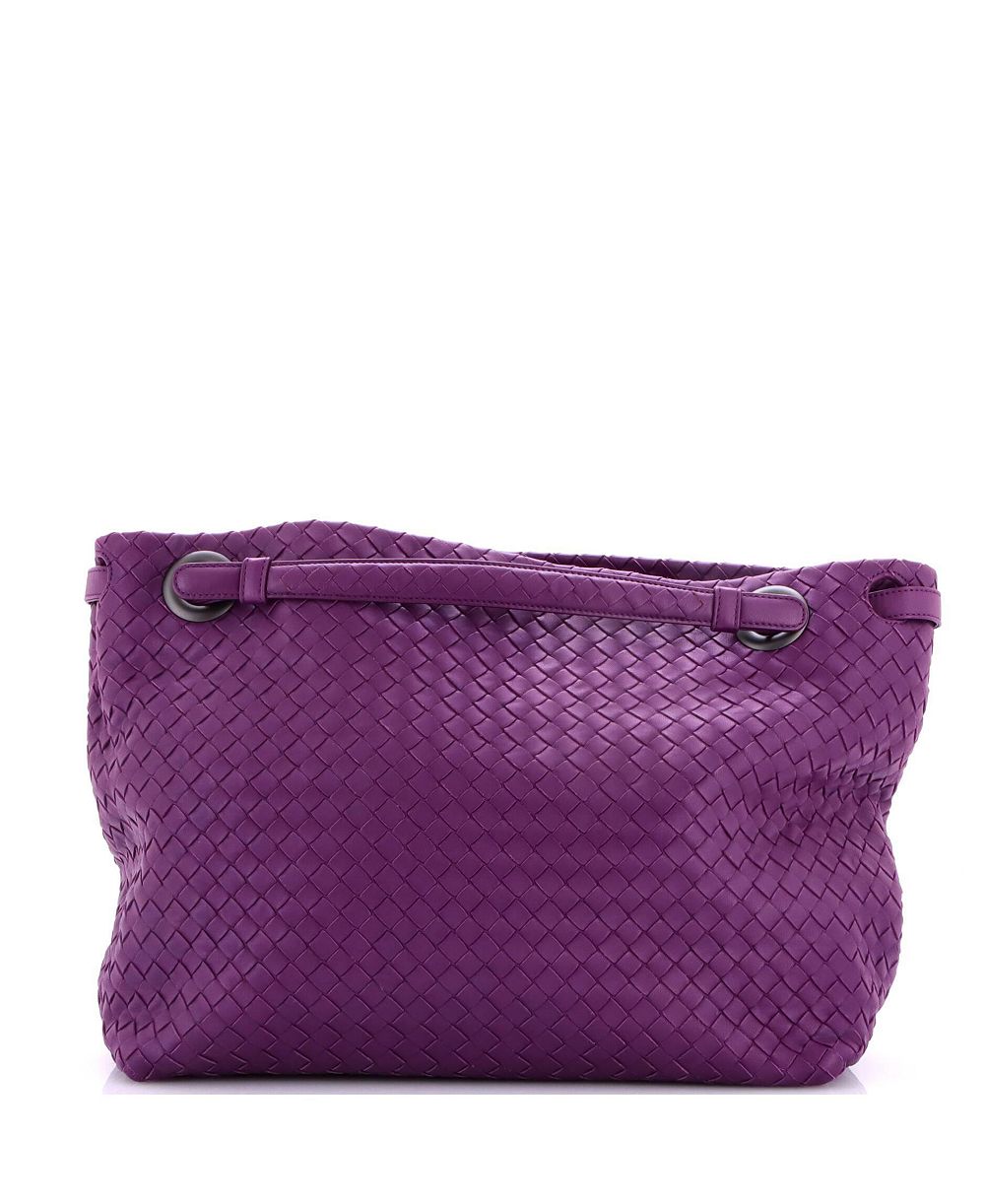 Pre-Owned Bottega Veneta средняя сумка-тоут Bella Intrecciato Nappa