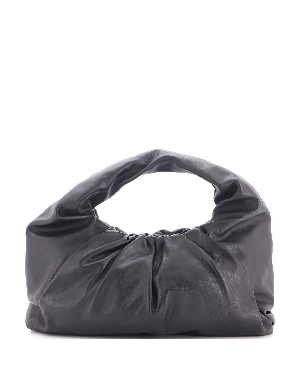 Б/у кожаная сумка Bottega Veneta Medium The Shoulder Pouch