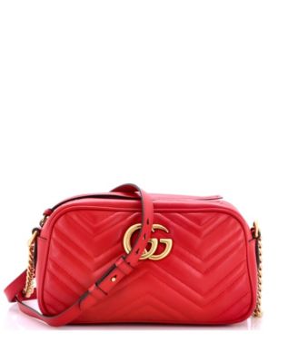 Сумка Gucci GG Marmont Matelasse через плечо из кожи, малая