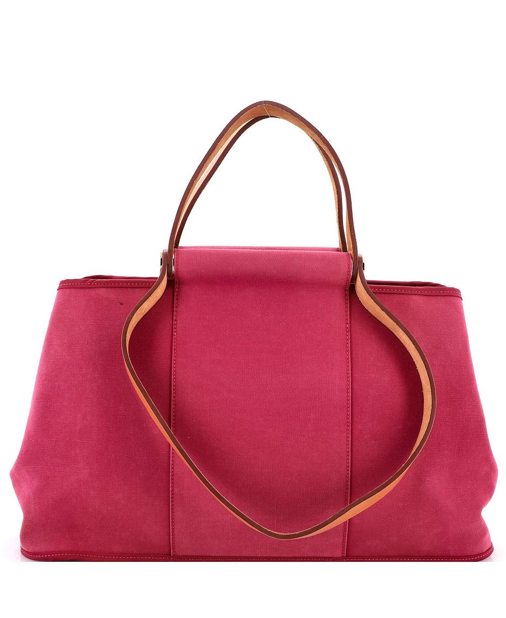 Pre-Owned Hermes 39 Cabag Elan из ткани и кожи