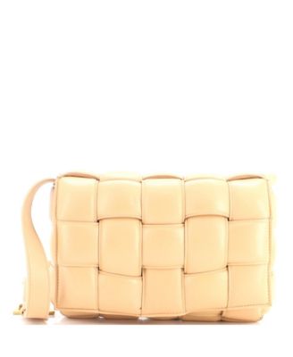 Pre-Owned Bottega Veneta Cassette Crossbody Bag Padded Maxi Intrecciato Leather