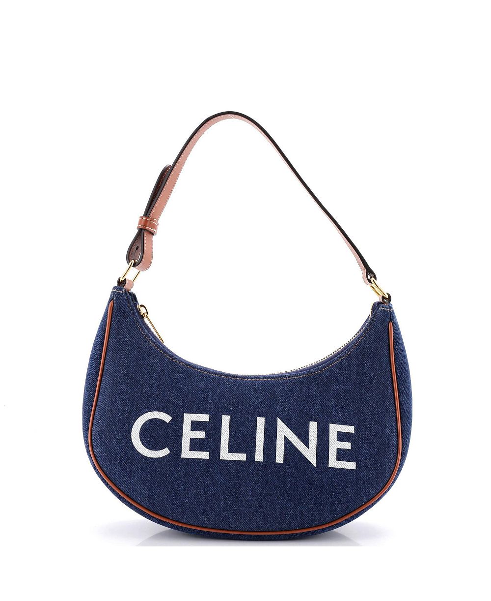 Б/у джинсовая сумка Celine Ava