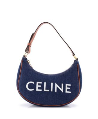 Б/у джинсовая сумка Celine Ava