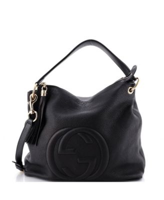 Pre-Owned Gucci Large Soho Convertible Hobo Leather