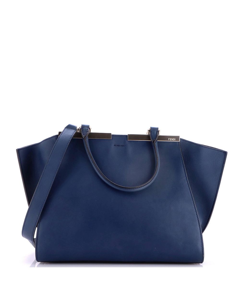 Pre-Owned Fendi Petite 3Jours Bag Leather