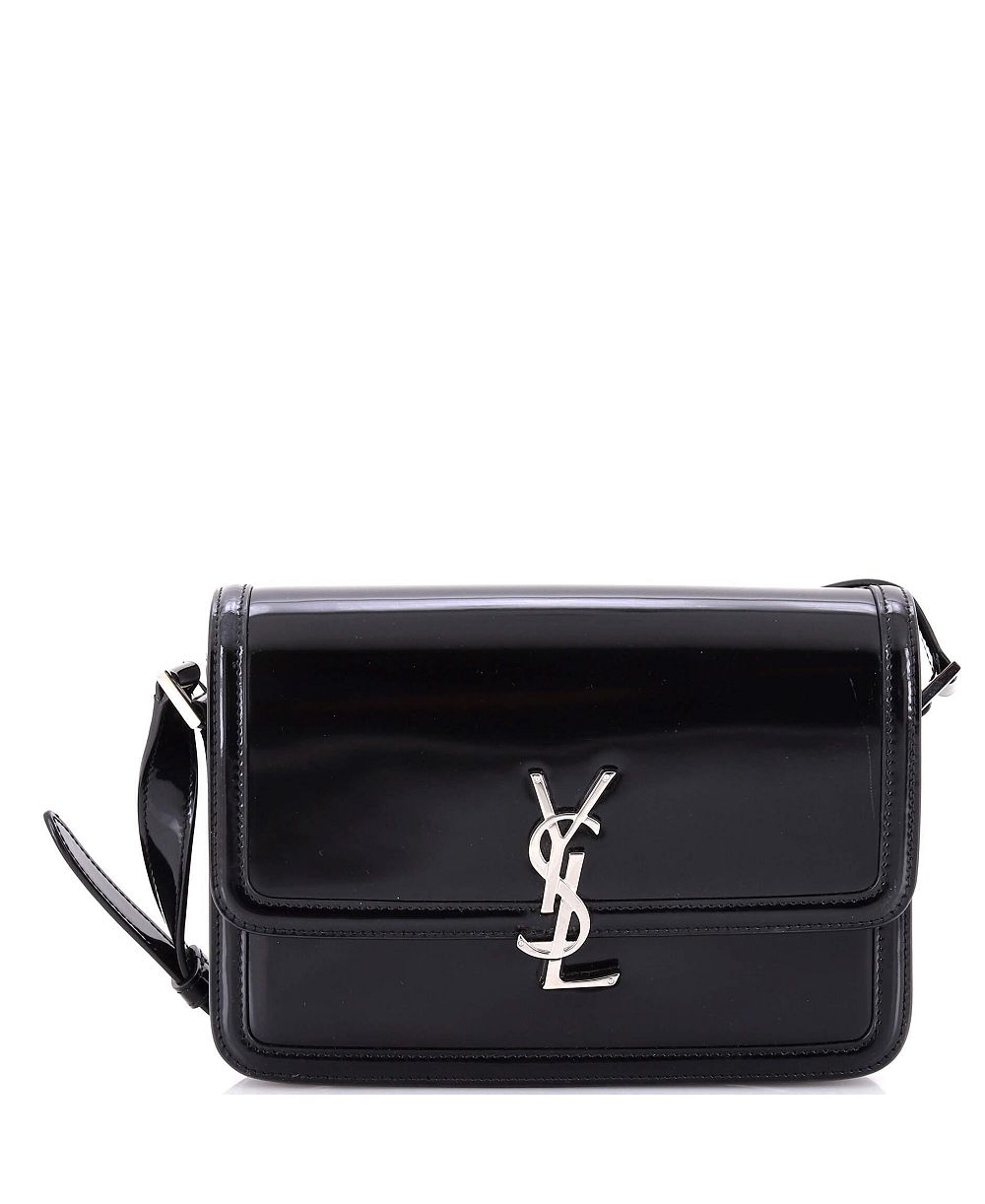Pre-Owned Saint Laurent Medium Solferino Bag Patent