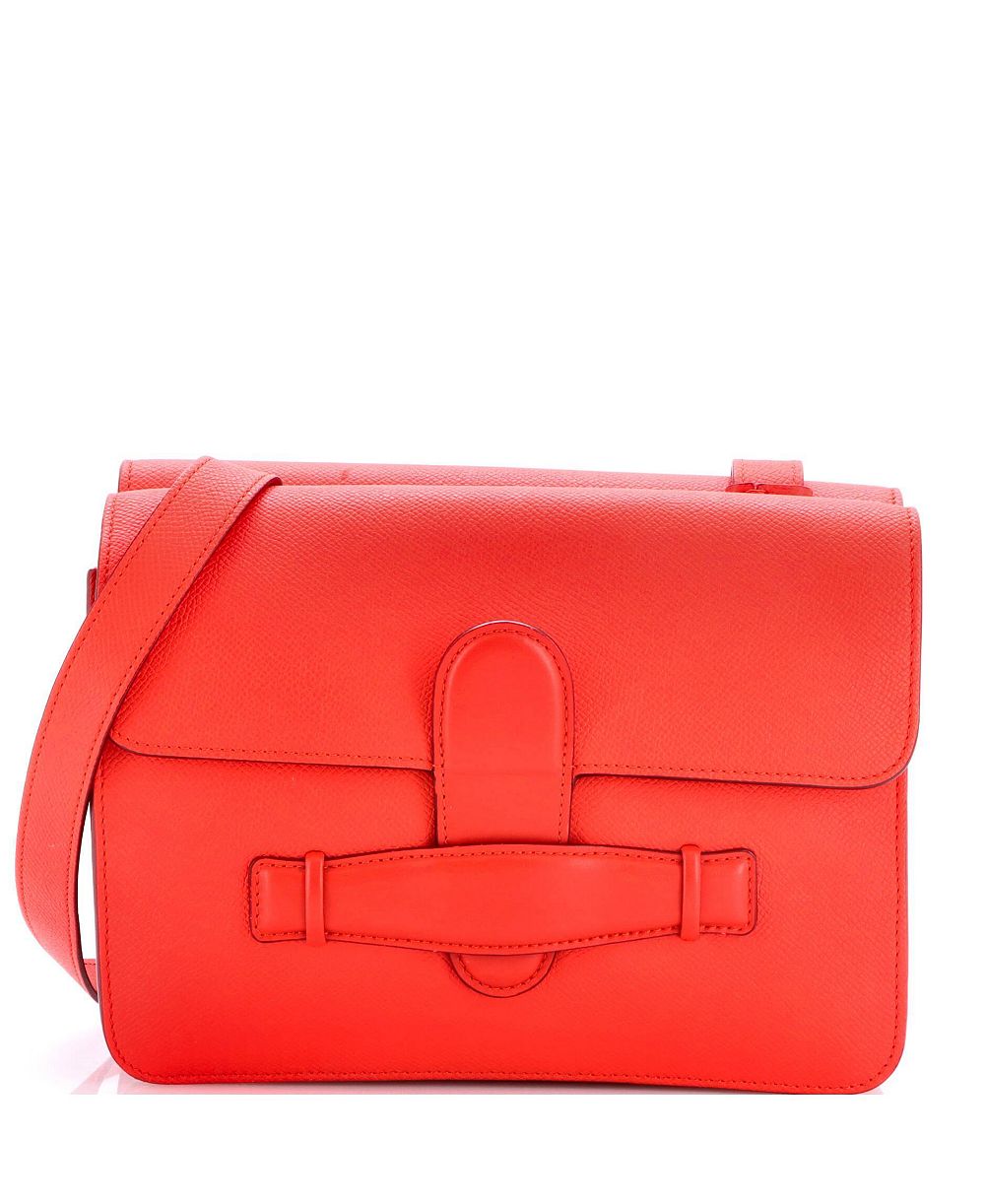 Pre-Owned Celine симметричная кожаная сумка через плечо