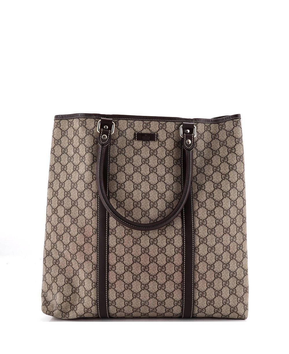 Б/у большая сумка-тоут Gucci Large Joy из кожи с покрытием GG