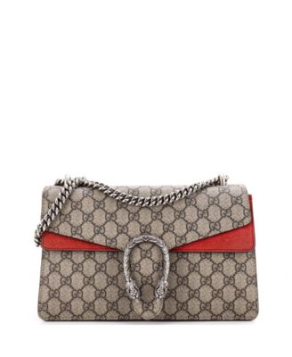 Б/у маленькая сумка-кроссбоди Gucci Dionysus из ткани с покрытием