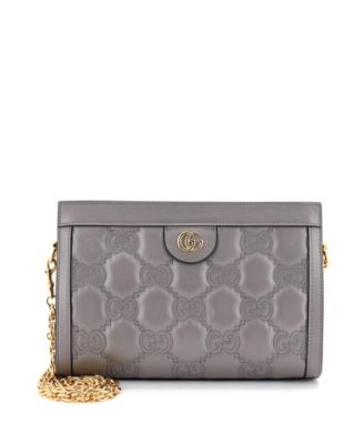 Pre-Owned Gucci Small GG Shoulder Bag GG Matelasse Leather