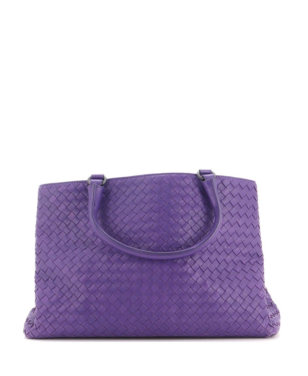 Pre-Owned Bottega Veneta большая сумка-тоут Milano Intrecciato Nappa