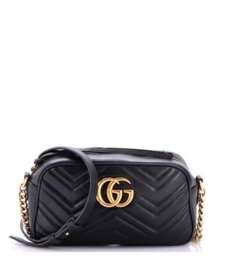 Pre-Owned Gucci GG Marmont Matelasse Leather Shoulder Bag