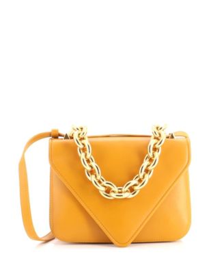 Сумка через плечо Bottega Veneta Small Mount из кожи, Pre-Owned