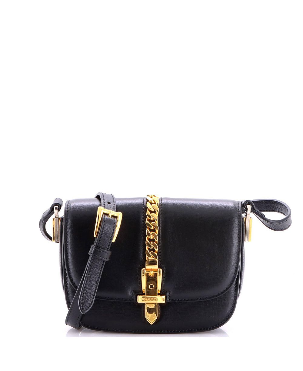 Pre-Owned Gucci маленькая сумка через плечо Mini Sylvie 1969 из кожи
