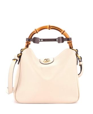 Pre-Owned Gucci маленькая сумка Diana NM Bamboo через плечо из кожи