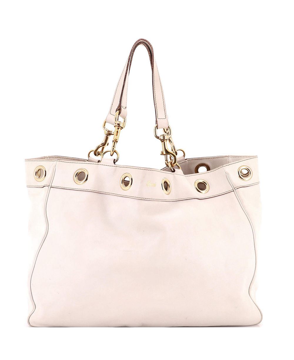 Б/у Gucci Large Positano Tote Leather