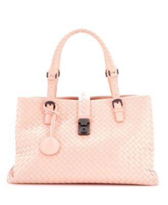 Pre-Owned Bottega Veneta средняя сумка Roma Intrecciato Nappa