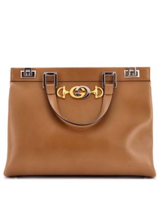 Б/у сумка с ручкой Gucci Medium Zumi из кожи