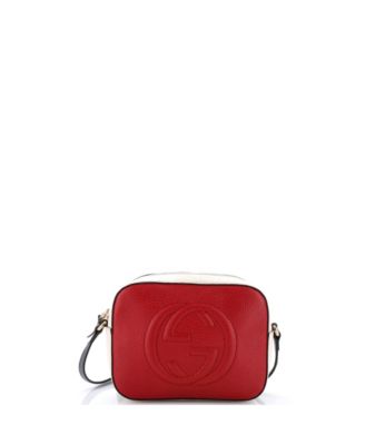Pre-Owned Gucci Small Soho Disco Leather Crossbody Bag