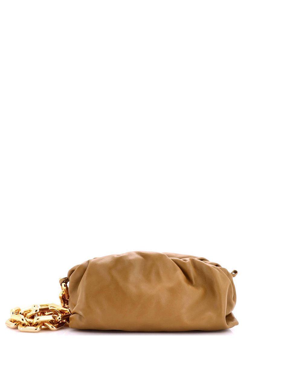 Кожаная сумка-клатч Bottega Veneta The Chain Pouch, Pre-Owned