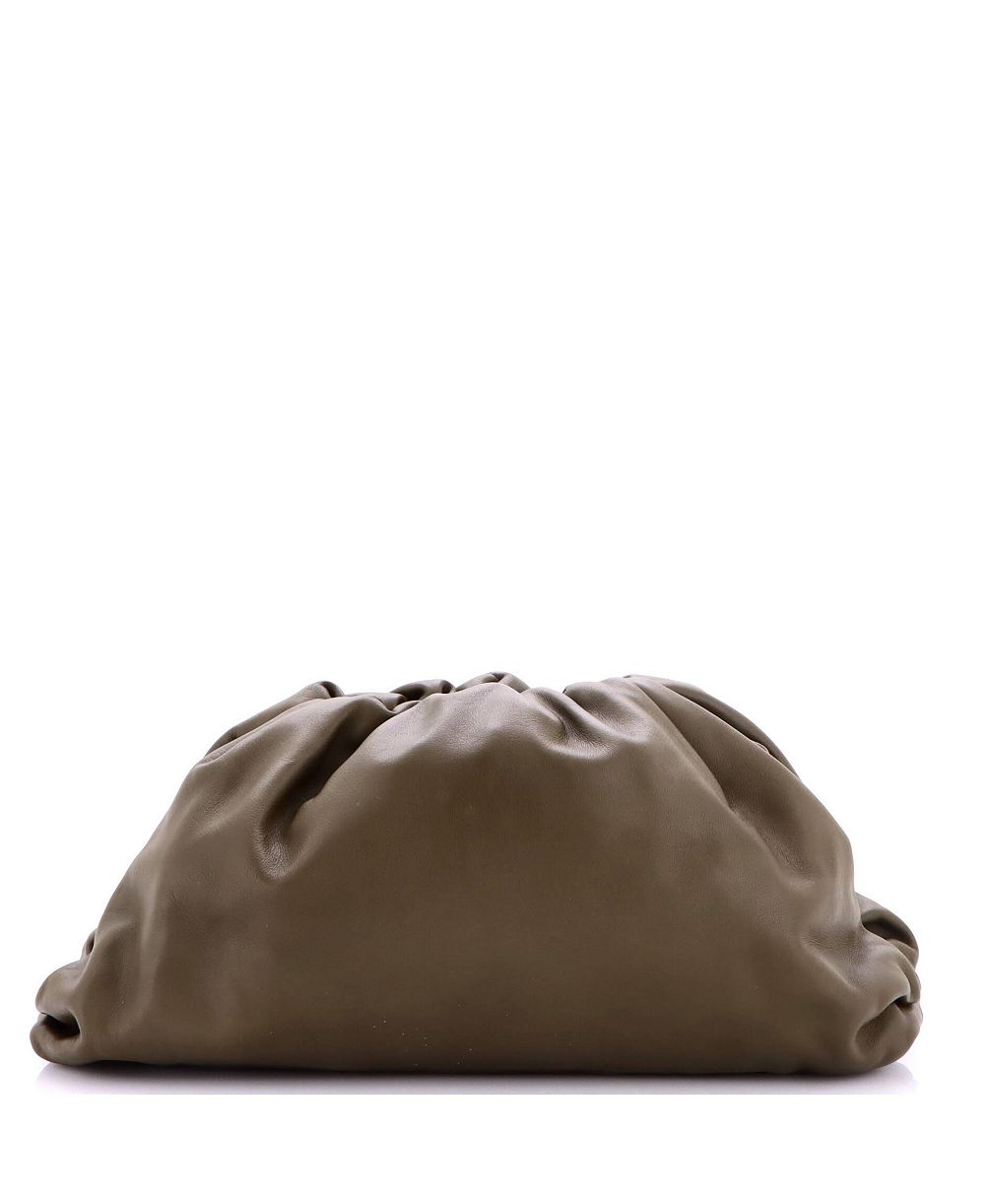Pre-Owned Bottega Veneta The Pouch Leather