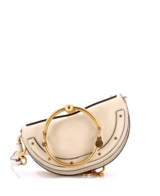 Б/у сумка-кроссбоди Chloe Mini Nile из кожи