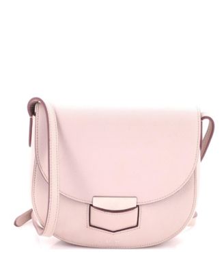 Pre-Owned Celine Small Leather Trotteur Crossbody Bag