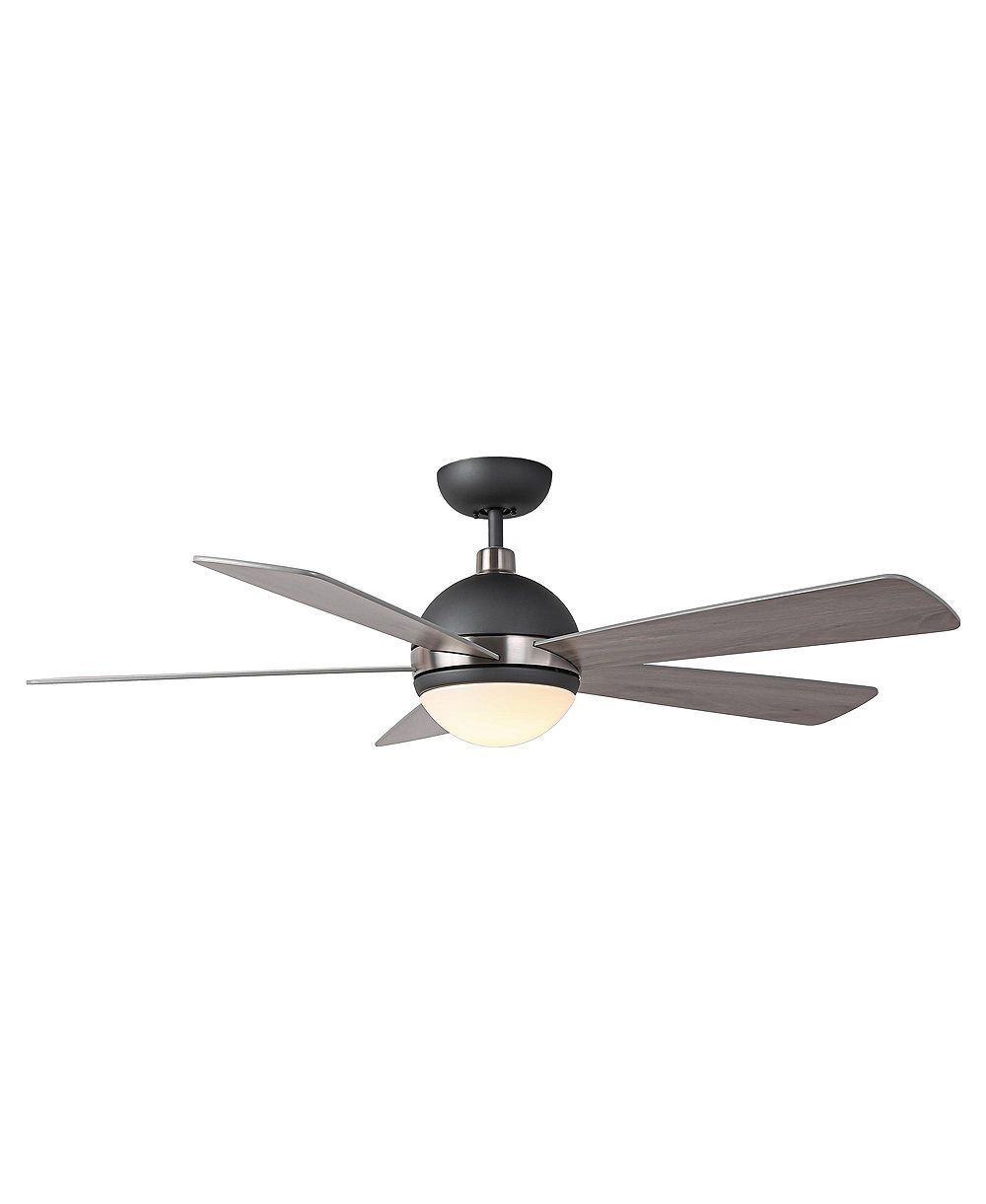 Parrot Uncle потолочный вентилятор Modern 52" графитового цвета из дерева со светом и пультом