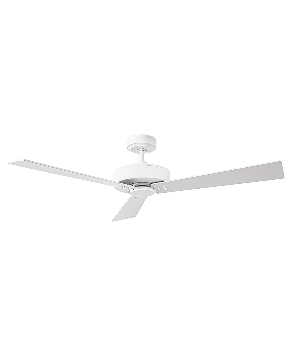 Потолочный вентилятор Parrot Uncle 52" белый современный без света