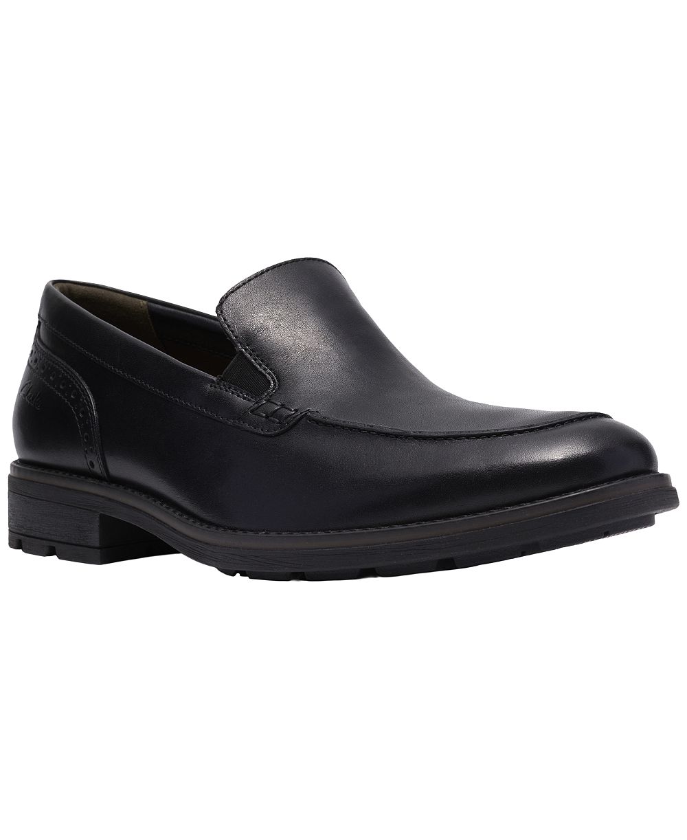 Clarks Men's Emmet Step Leather Round-Toe Loafers