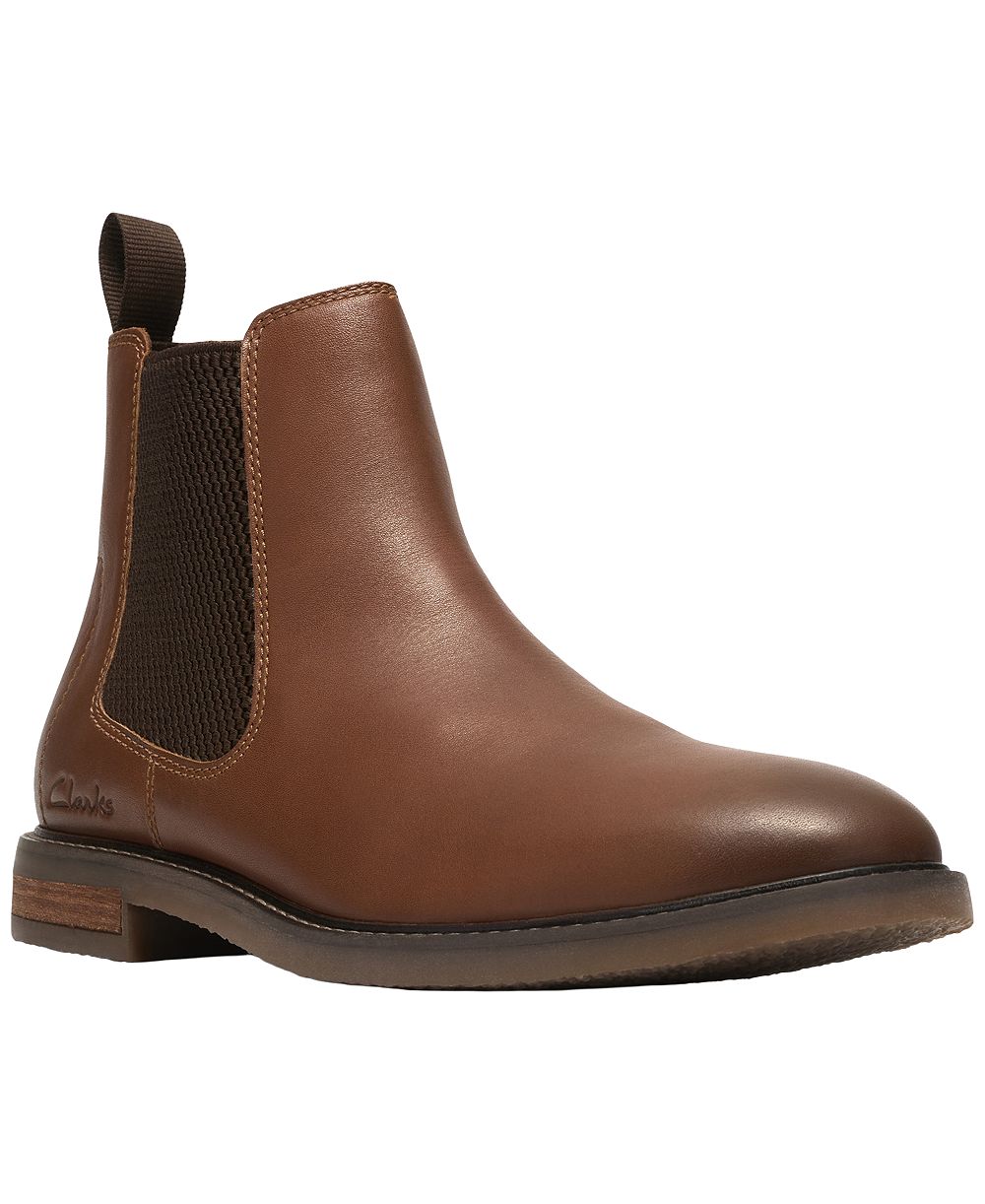Clarks мужские кожаные ботинки челси Jaxen
