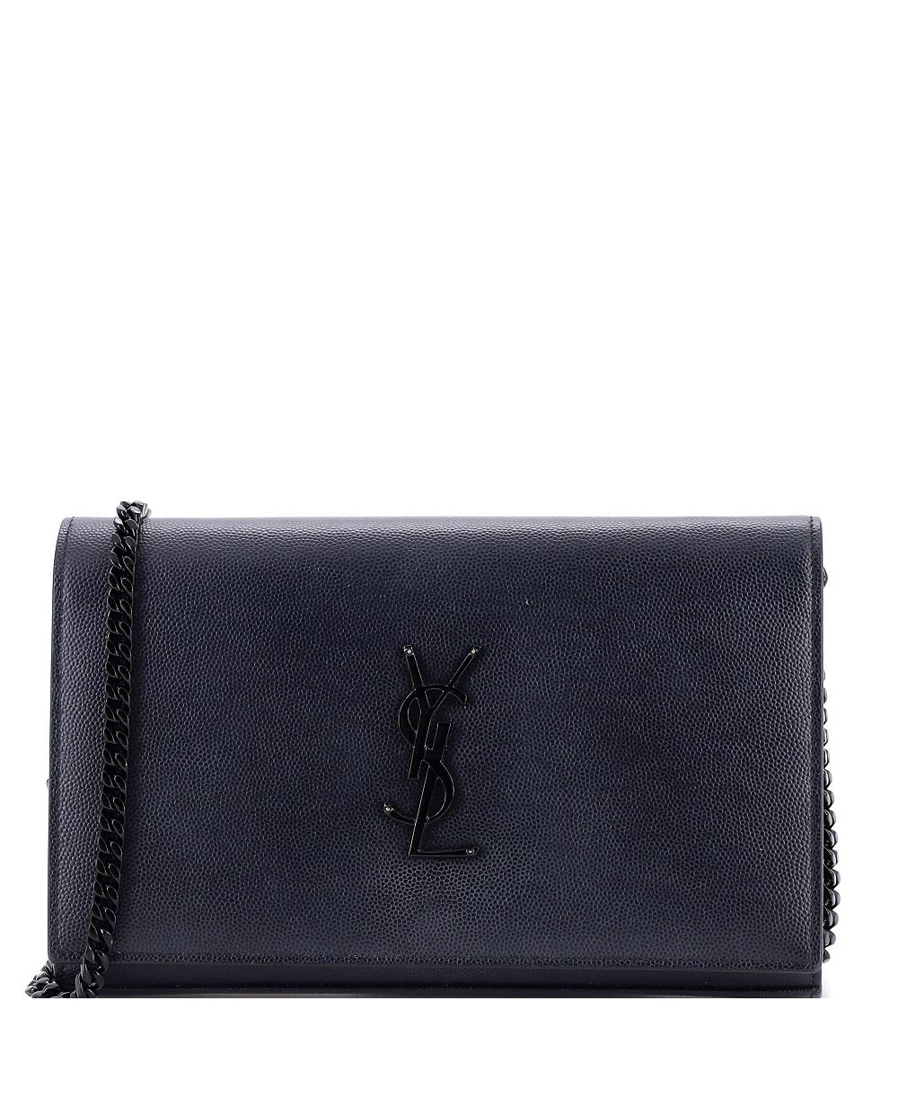 Pre-Owned Saint Laurent классический кошелек на цепочке с монограммой
