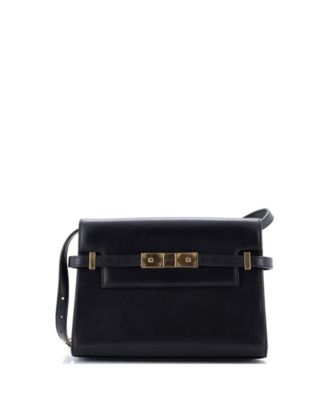 Кожаная сумка через плечо Saint Laurent Small Manhattan, Pre-Owned