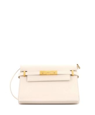 Б/у сумка-мессенджер Saint Laurent Small Manhattan из кожи