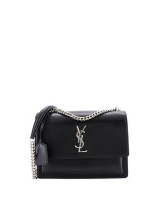 Pre-Owned Saint Laurent Medium Sunset Crossbody Bag Leather