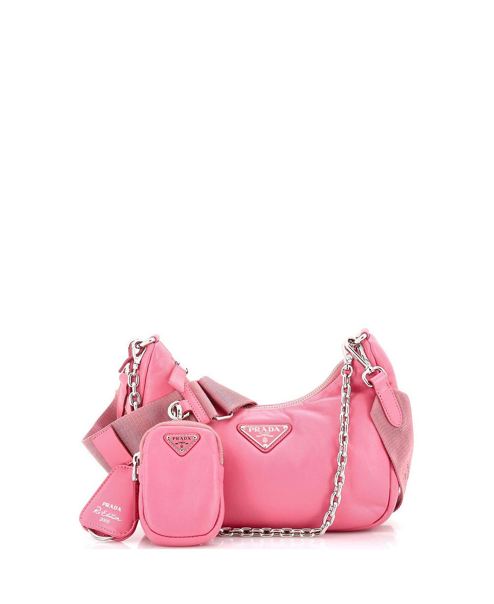 Сумка Prada Re-Edition 2005 Small Nappa Leather Shoulder Bag, б/у