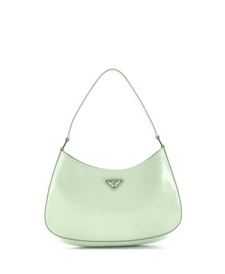 Pre-Owned Prada Large Cleo Shoulder Bag Spazzolato Leather