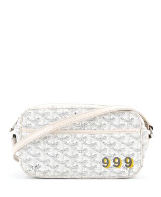 Pre-Owned Goyard Cap-Vert Printed-Crossbody Coated-Canvas Bag