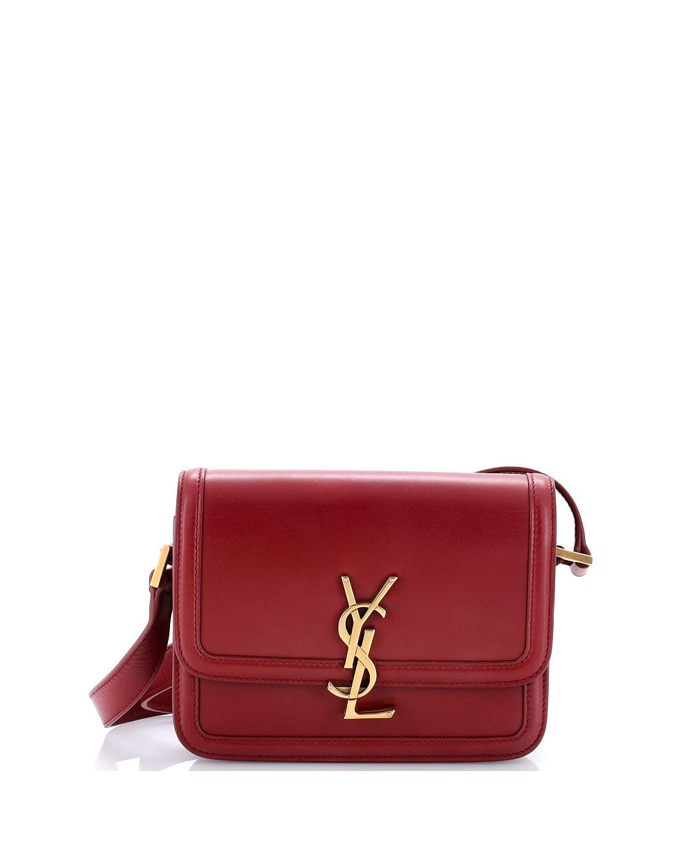 Pre-Owned Saint Laurent маленькая кожаная сумка Solferino
