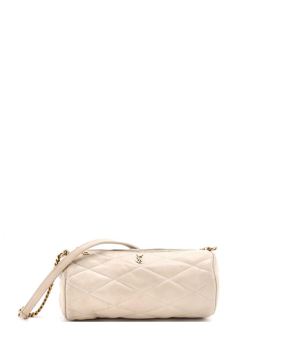 Б/у мини сумка Saint Laurent Sade Tube из стеганой кожи