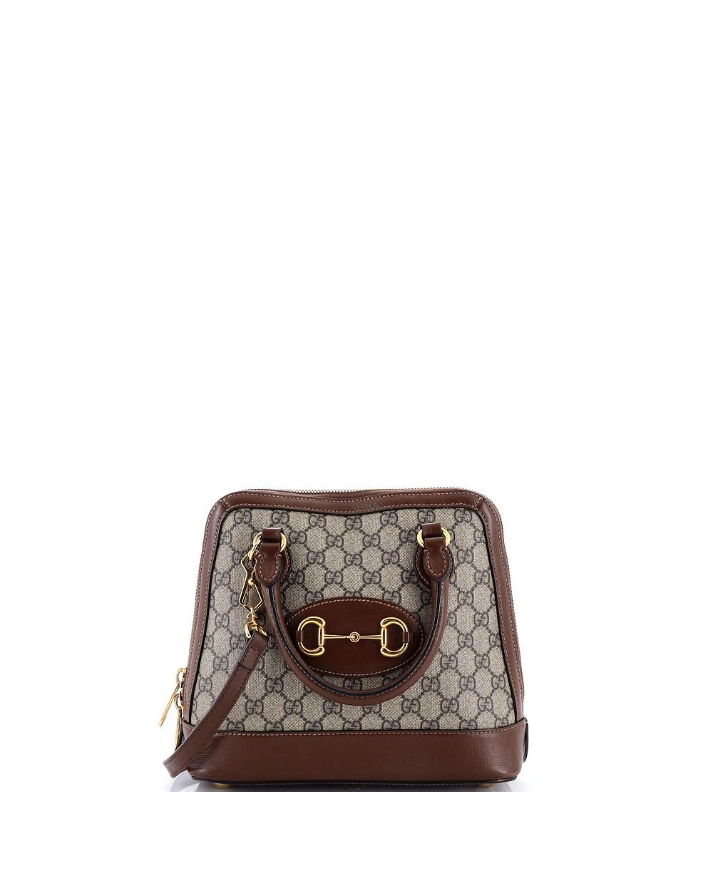 Pre-Owned Gucci Horsebit 1955 Small Top Handle Shoulder Bag