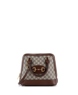 Pre-Owned Gucci Horsebit 1955 Small Top Handle Shoulder Bag