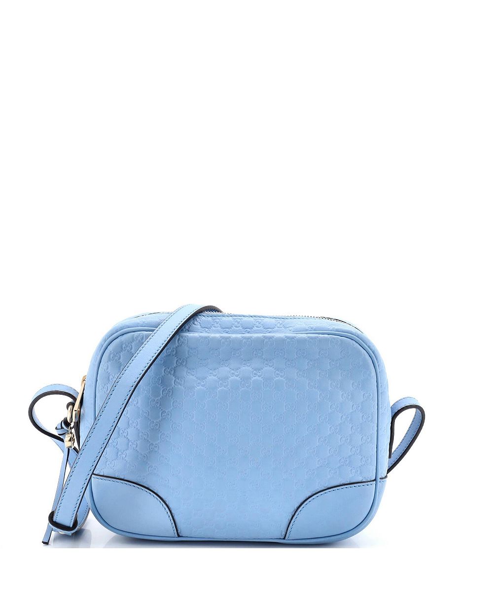 Pre-Owned Gucci мини-сумка через плечо Bree Disco из кожи Microguccissima