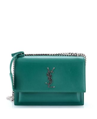 Pre-Owned Saint Laurent Medium Sunset Crossbody Bag Leather