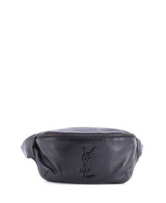 Pre-Owned Saint Laurent Classic Monogram Adjustable Leather Belt Bag